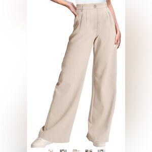 WIDE LEG PANTS - SET OF 2 - Small-Tall